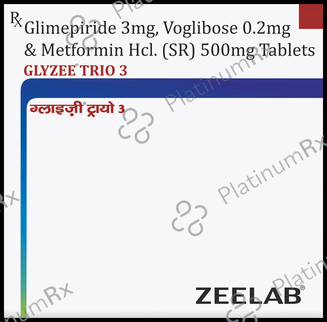 Glyzee Trio 3/500/0.2mg Tablet SR 15s