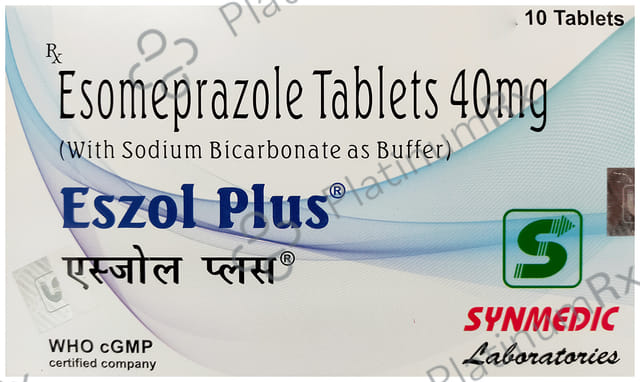Eszol Plus 40mg Tablet 10s