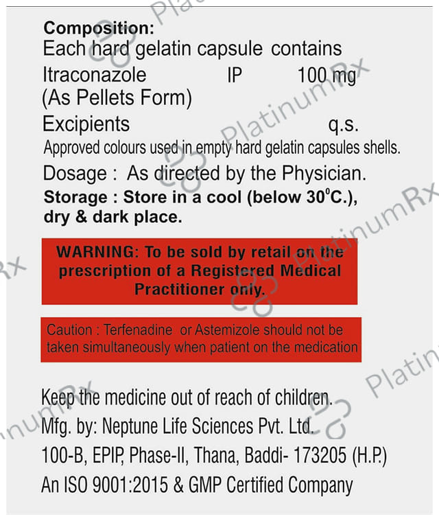 Itcore 100mg Capsule 10s