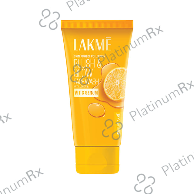 Lakme Blush & Glow Face Wash Lemon Fresh 100 gm