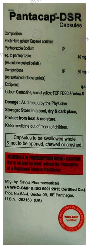 Pantacap DSR Capsule 15s