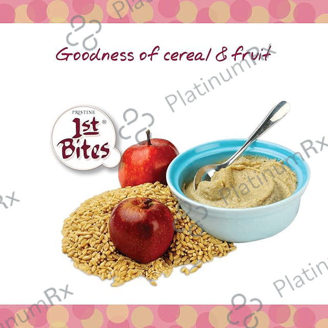 1st Bites Stage 2 Wheat And Apple Baby Cereal Powder 300gm