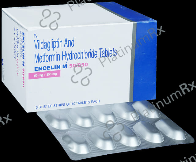 Encelin M 50/850mg Tablet 10s