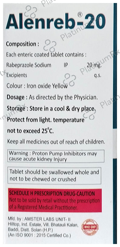 Alenreb 20 Tablet