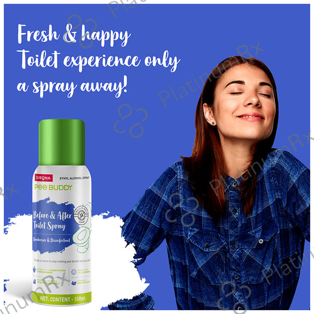 Sirona Toilet Seat Sanitizer Spray