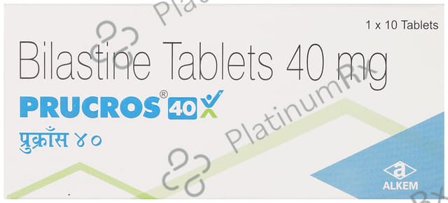 Prucros 40mg Tablet 10s