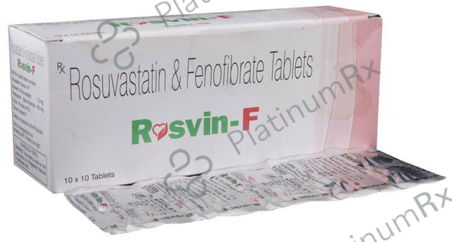 Rosvin F 145/10mg Tablet 10s