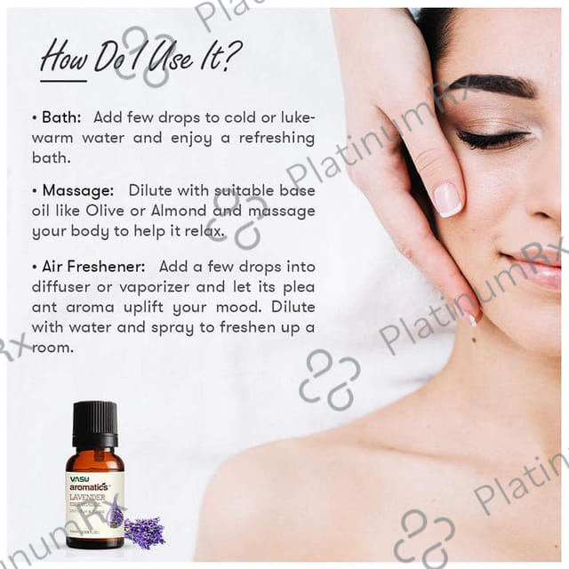 Vasu Aromatics Essential Oil Lavender