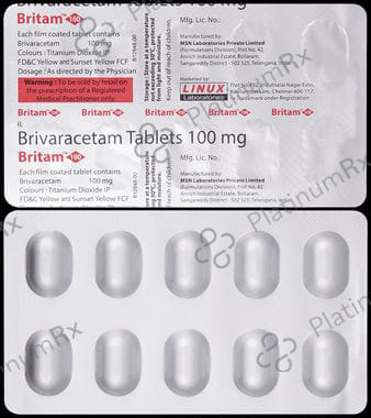 Britam 100mg Tablet 10s
