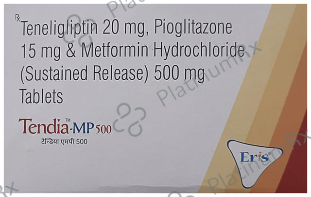 Tendia MP 500/15/20mg Tablet SR 10s
