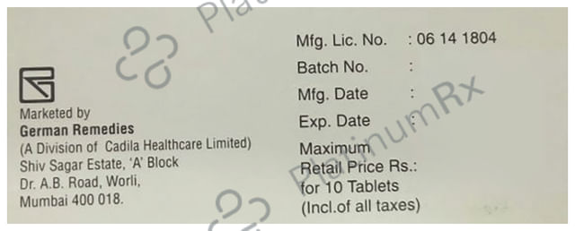 Allrite DC 5/20mg Tablet ER 10s