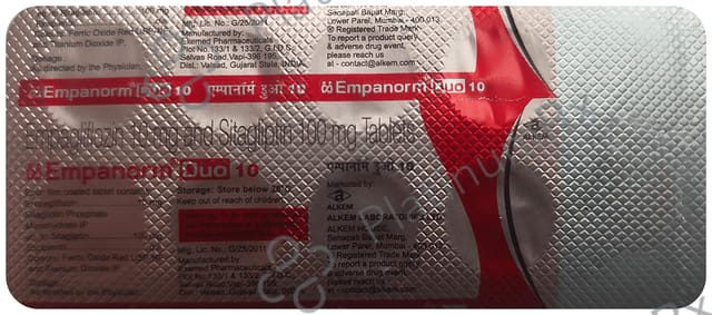 Empanorm Duo 10mg Tablet 10s