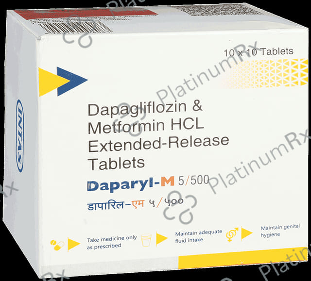 Daparyl M 5/500mg Tablet ER 10s