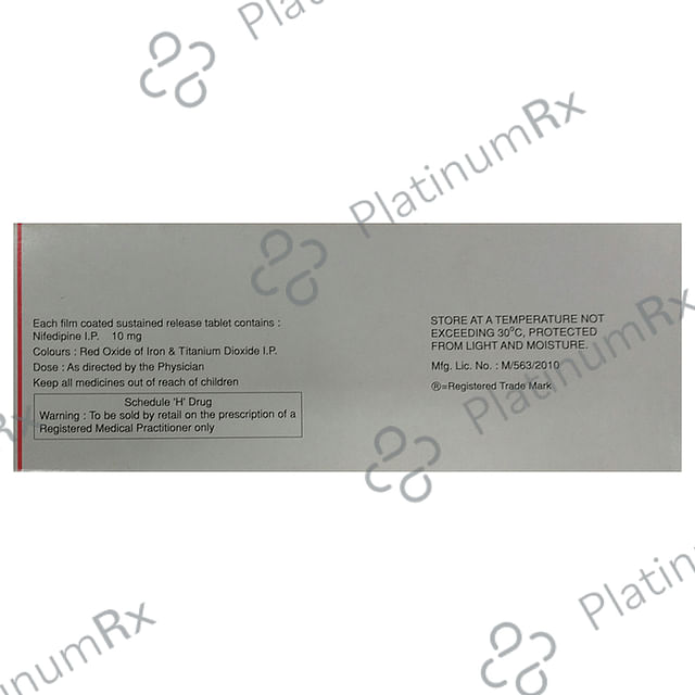 Calcigard Retard 10mg Tablet SR 10s
