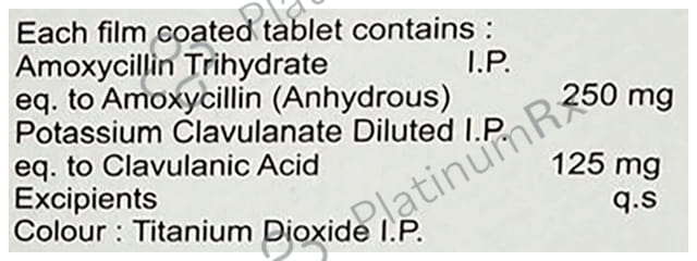 Vibmoxcid CV 375 250/125mg Tablet 10s