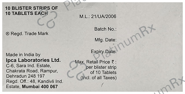 Vinicor D 50/12.5mg Tablet 10s