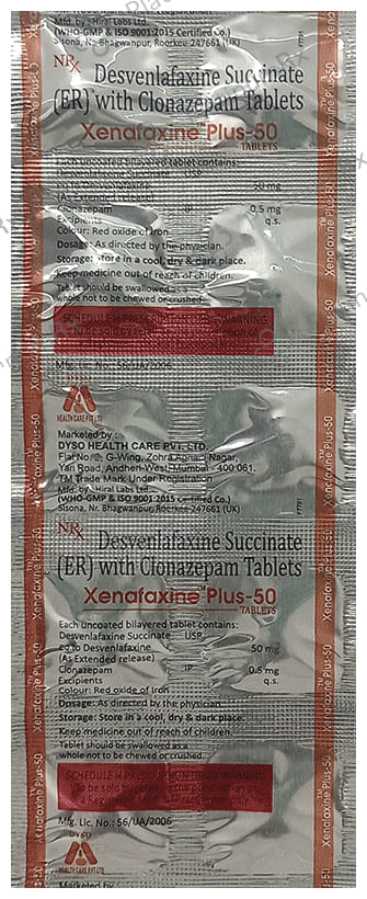 Xenafaxin Plus 50 Tablet ER