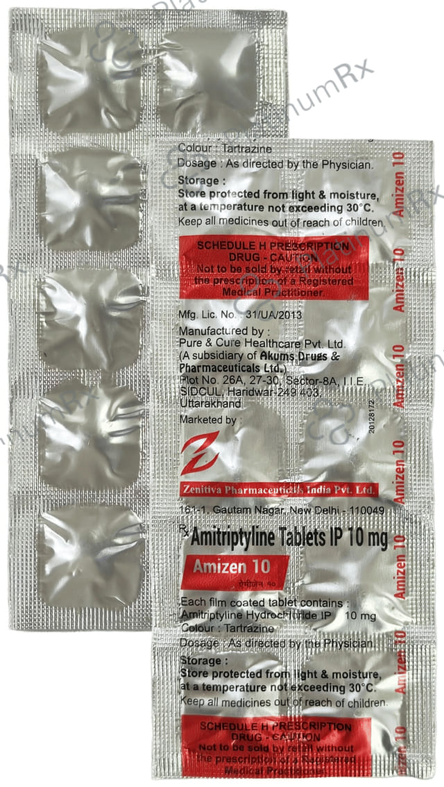 Amizen 10mg Tablet 10s