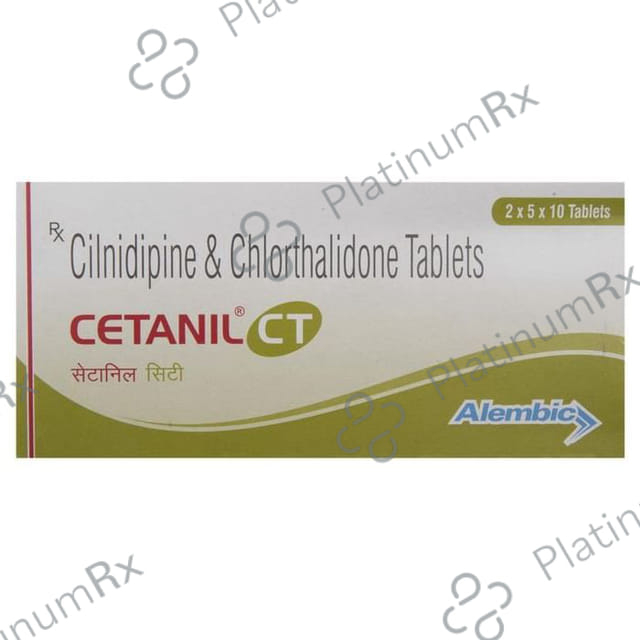 Cetanil CT 12.5/10mg Tablet 10s