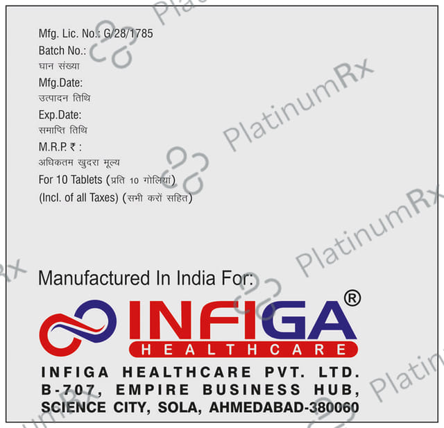 Cefga 500mg Tablet 10s