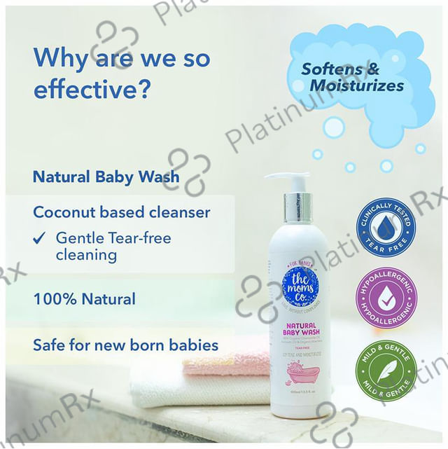 The Moms Co. Natural Baby Wash 200 ml