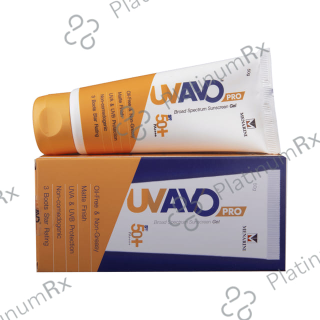 U.V. Avo Pro Spf 50 Gel 50gm