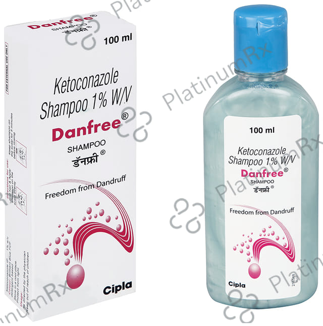 Danfree 1% Shampoo 100ml