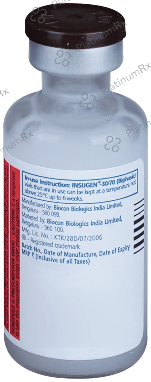 Insugen 30/70 (100 IU/ml) (1*10ml Vial)