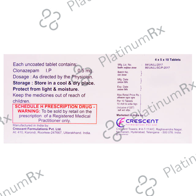 Aplaz 0.5mg Tablet