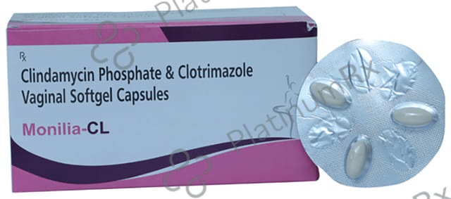 Monilia CL 100/200mg Vaginal Capsule 3s