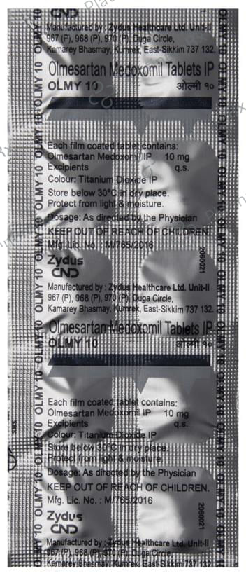 Olmy 10mg Tablet 10s