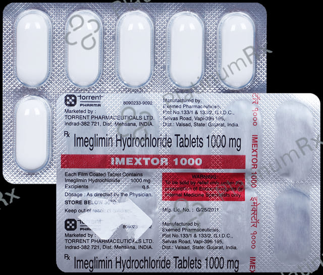 Imextor 1000mg Tablet 10s