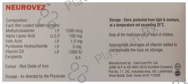 Neurovez 5mg Tablet