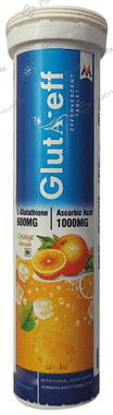 GlutA-eff Effervescent Tablet Orange