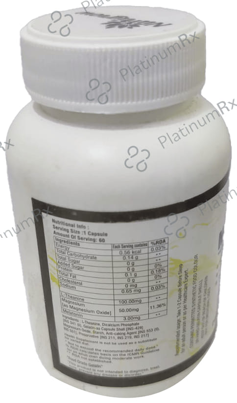 Nutrigrow Melatonine 3mg Capsule