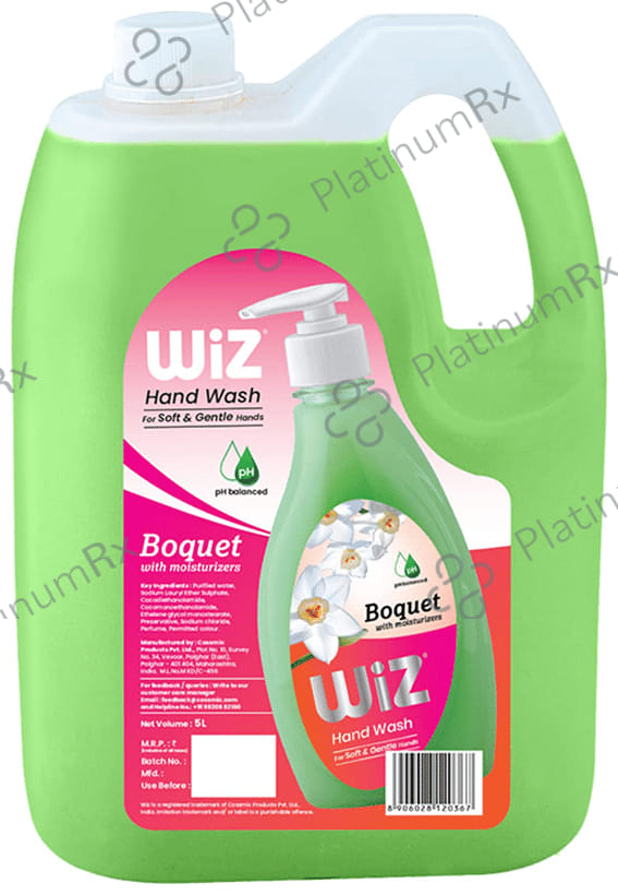 Wiz pH Balanced Hand Wash Refill Pack (5L Each) Boquet