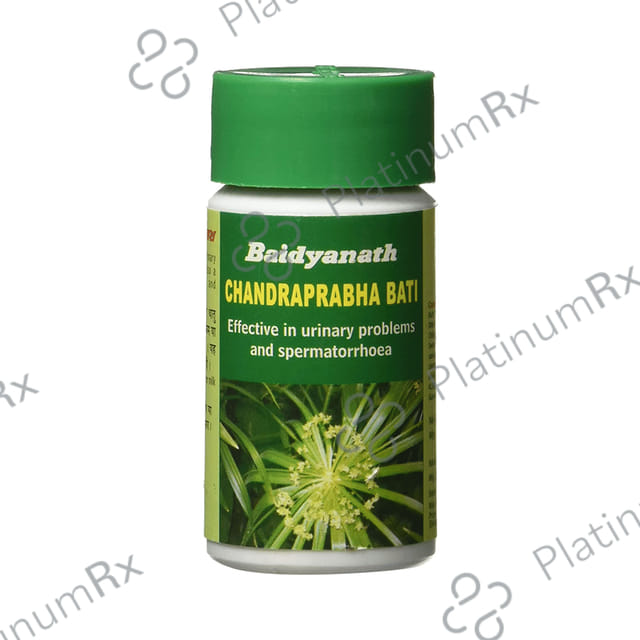 Baidyanath Chandraprabha Bati for Urinary Health 50 tablets