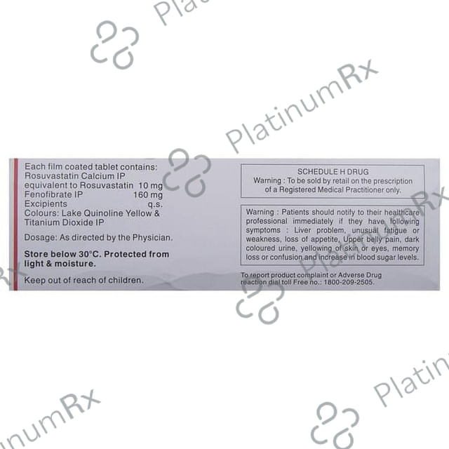 Novastat TG 10 160/10mg Tablet 15s