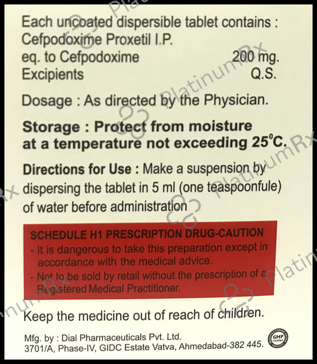 Nocsaf 200 Tablet DT