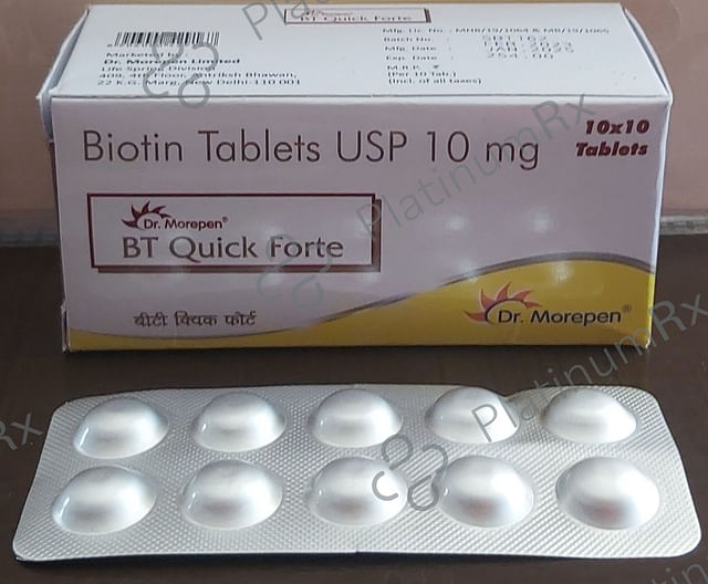 BT Quick Forte 10mcg Tablet 10s