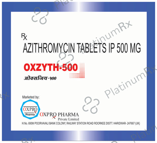 Oxzyth 500mg Tablet 10s