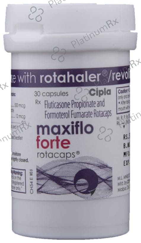 Maxiflo Forte 12/500mcg Rotacap 30s