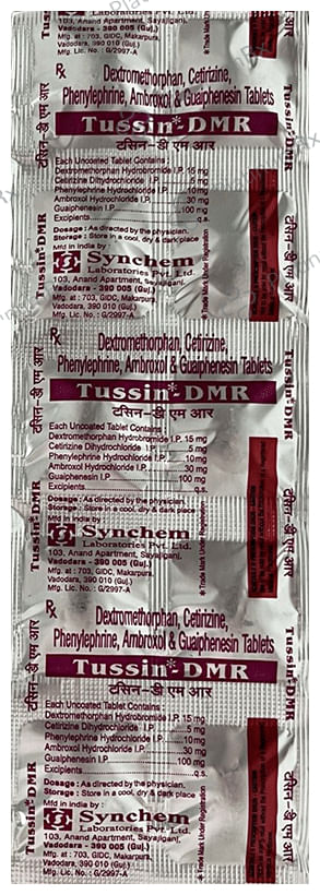Tussin Dmr Tablet 10s