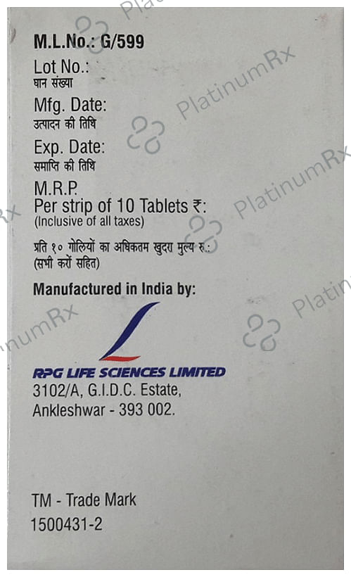 Spiromide 20/50mg Tablet 10s