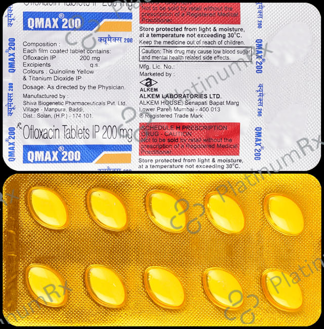 Qmax 200mg Tablet