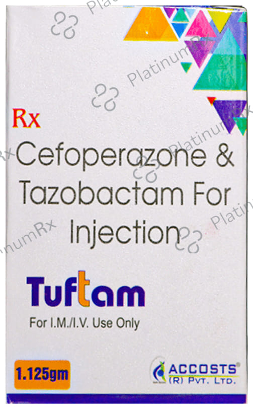 Tuftam 1000/125mg Injection 1s
