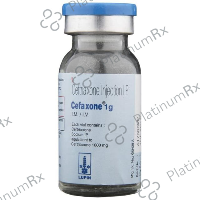 Cefaxone 1gm Injection 5ml
