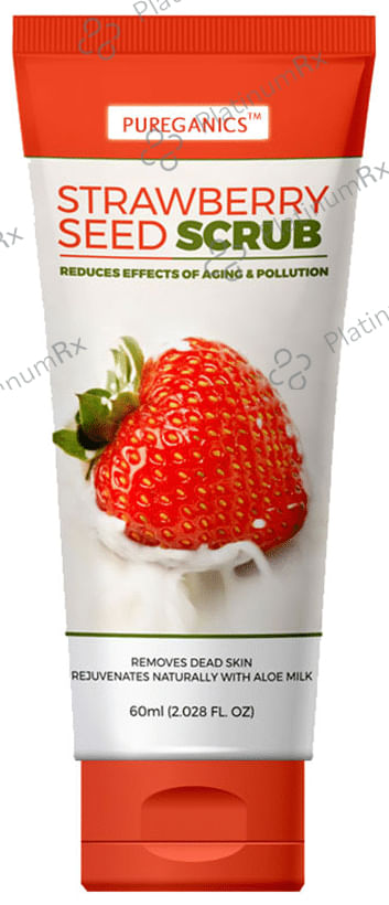 Pureganics Strawberry Seed Scrub