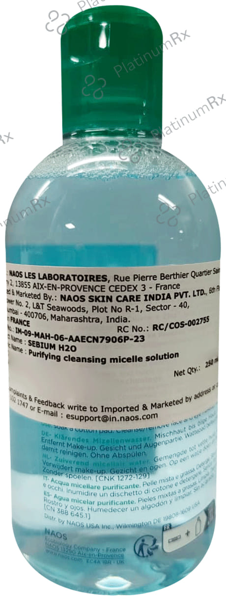 Bioderma Sebium H2O Purifying Cleansing Micelle Solution 250 ml