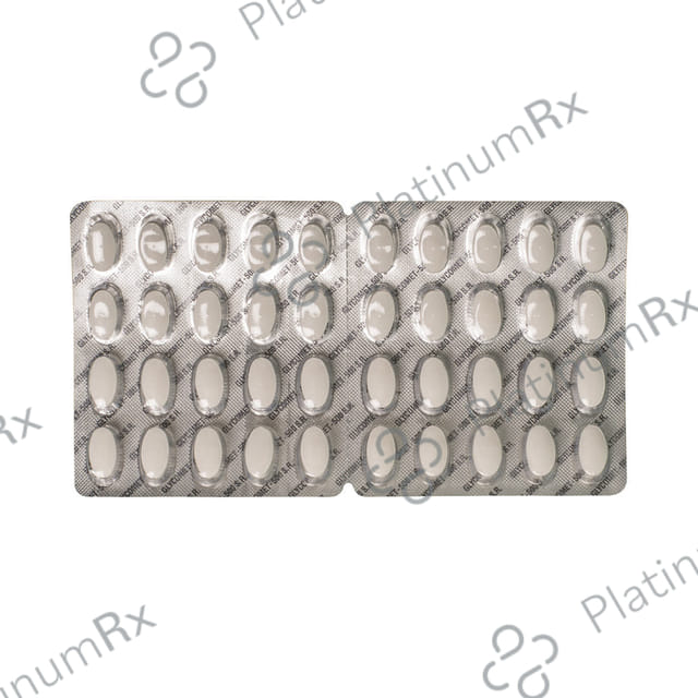Glycomet 500mg Tablet SR 20s